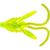 Приманка съедобная ALLVEGA Fancy Nymph 2,5см 0,8г (10шт.) цвет chartreuse shine