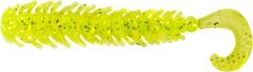 Приманка съедобная ALLVEGA Little Creepy 5см 0,65г (10шт.) цвет chartreuse