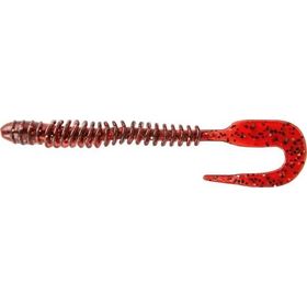 Приманка съедобная ALLVEGA Monster Worm 10см 3,3г (6шт.) цвет cranberry seed