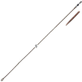 Поводок карповый из ледкора Anaconda QC Jungle Brown быстросъемный 80см/40lb (3шт)