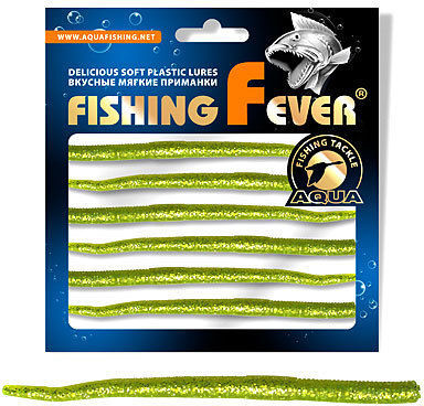 Червь Aqua FishingFever EEL (12см) WH03 (упаковка - 6шт)