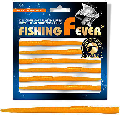 Червь Aqua FishingFever EEL (12см) WH04 (упаковка - 6шт)