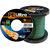 Леска плетеная Aqua PE Ultra Elite Dark Green 1500 м 0.14 мм (темно-зеленая)