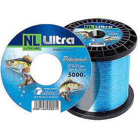 Леска летняя Aqua Nl Ultra Pikeperch (Судак) 5000 м 0.40 мм (светло-голубая)