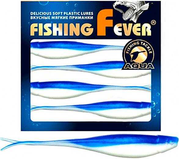 Риппер для дроп-шота Aqua FishingFever Boss (12 см) 006 (упаковка - 4 шт)
