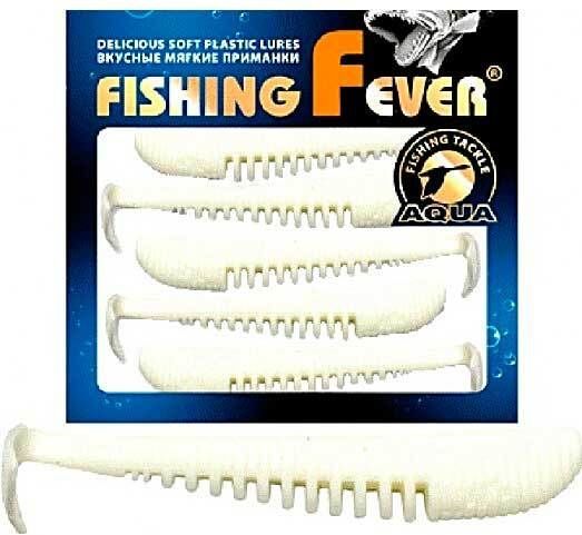 Риппер Aqua FishingFever Comb (7 см) 001 белый (упаковка - 5 шт)