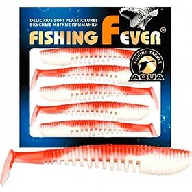 Риппер Aqua FishingFever Comb (7 см) 003 бело-красный (упаковка - 5 шт)