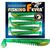 Риппер Aqua FishingFever Comb (7 см) 206 прозачный зелено-золотой с блестками (упаковка - 5 шт)
