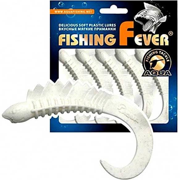 Твистер Aqua FishingFever Real (6.5 см) 001 (упаковка - 5 шт)