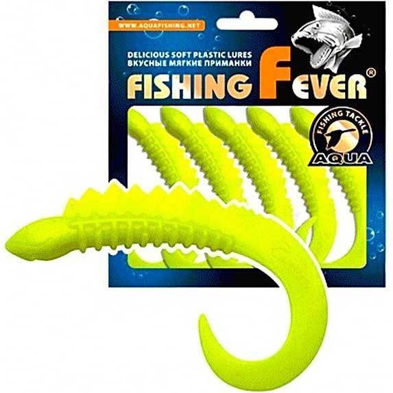 Твистер Aqua FishingFever Real (6.5 см) 011 (упаковка - 5 шт)