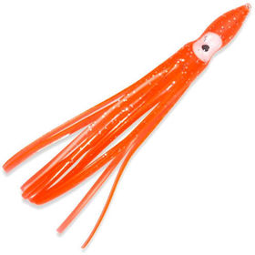 Силиконовая приманка Aquantic Octopus (15см) Japan Red (упаковка - 4шт)