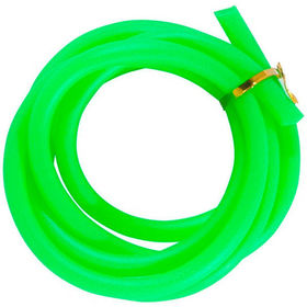 Трубка для изготовления поводков Aquantic Soft Tube (1м) Green Fluo