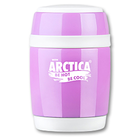 Термос бочонок Арктика цветной 409 (0,38л) розовый