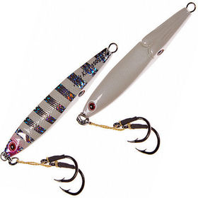 Пилькер Asari Angel Killer (150г) 16 White Lumo Zebra Silver-Green