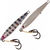 Пилькер Asari Angel Killer (150г) 16 White Lumo Zebra Silver-Green