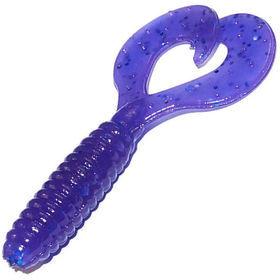 Силиконовая приманка ASL Дабл-Твистер (10см) 007 (упаковка - 4шт)