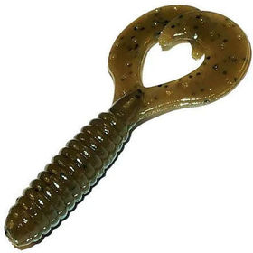 Силиконовая приманка ASL Дабл-Твистер (10см) 015 (упаковка - 4шт)