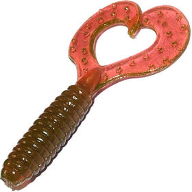 Силиконовая приманка ASL Дабл-Твистер (10см) 032 (упаковка - 4шт)