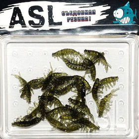 Силиконовая приманка ASL Мормыш (Гаммарус) (2.1см) 040 (упаковка - 30шт)