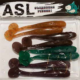 Силиконовая приманка ASL Нано минноу (3.5см) mix-2 (упаковка - 10шт)
