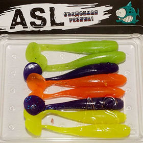 Силиконовая приманка ASL Нано минноу (3.5см) mix-3 (упаковка - 10шт)
