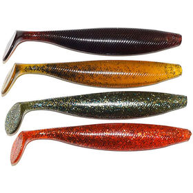 Силиконовая приманка ASL Плотва (12см) mix-2 (упаковка - 4шт)