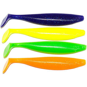 Силиконовая приманка ASL Плотва (12см) mix-3 (упаковка - 4шт)