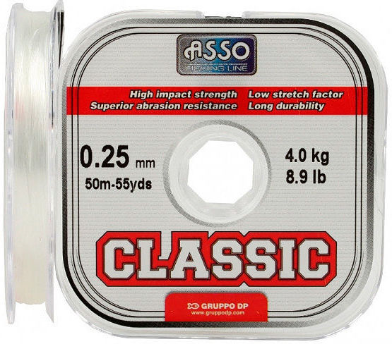 Леска ASSO Classic New 50 m 0.14 mm