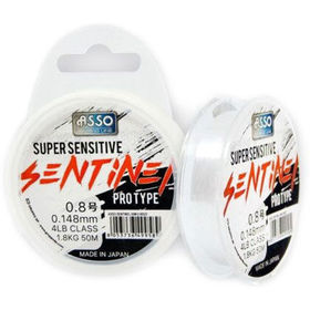 Леска Asso Sentinel #0.25 50м 0.083мм (White)