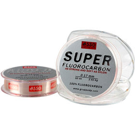 Леска Asso Super Fluorocarbon 50м 0.10мм (прозрачная)
