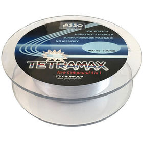 Леска Asso TetraMax 1000м 0.35мм (прозрачная)