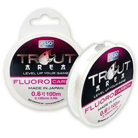 Леска Asso Trout Area Fluorocarbon 100м 0.093мм
