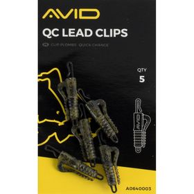 Клипса сo скобой и застежкой AVID CARP OUTLINE QC Lead Clip