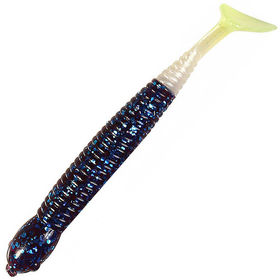 Силиконовая приманка B Fish & Tackle PaddleTail 3.25 (8.3см) Electric Blue Pearl Tail