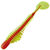Силиконовая приманка B Fish & Tackle Pulse-R Paddle Tail 2.45 (6.2см) Chartreuse/Orange Core