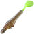 Силиконовая приманка B Fish & Tackle Pulse-R Paddle Tail 2.45 (6.2см) Goldcracker/Chart Tail