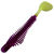 Силиконовая приманка B Fish & Tackle Pulse-R Paddle Tail 2.45 (6.2см) Purple/Chart Tail