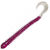 Силиконовая приманка B Fish & Tackle Ringworm 4 (10.1см) Purple Silver Glitter Peral Tail