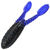 Мягкая приманка Bait Breath Bug Flap Husky 4 (10см) black b/blue (упаковка - 6шт)