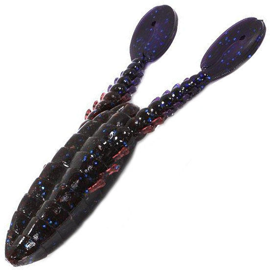 Мягкая приманка Bait Breath Bug Flap Husky 4 (10см) dark red b s/blue (упаковка - 6шт)