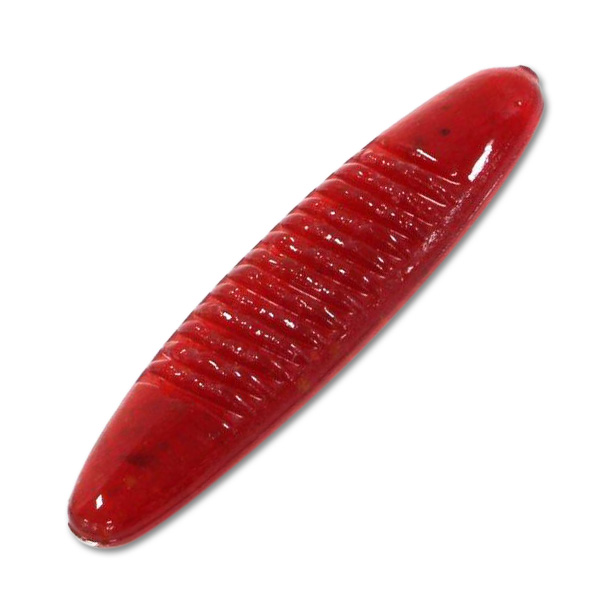 Мягкая приманка Bait Breath Leaf 1.5 (3.8 см) red solid 004 (упаковка - 10 шт)