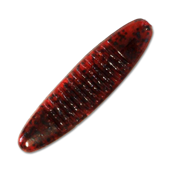 Мягкая приманка Bait Breath Leaf 1.5 (3.8 см) dark red 139 (упаковка - 10 шт)