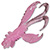 Мягкая приманка Bait Breath Virtual Craw glow pink UV S832