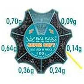 Грузила Balsax Super Soft 0,09-0,7г