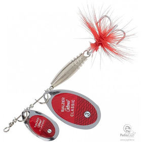 Блесна Balzer Colonel Classic Duo (9 г) Silver Red