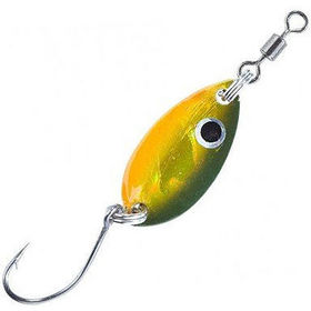 Блесна Balzer Trout Attack Leaf (1.5 г) Black Orange