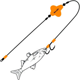 Монтаж Balzer Adrenalin Cat Micro Proppeller Orange 3/0 и 5/0 200см (47кг)