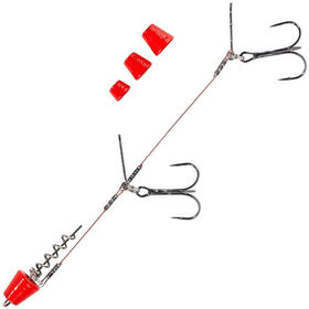 Монтаж Balzer Shirasu Screw In Pike Fluo-Red 9см №2