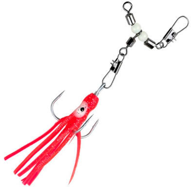 Оснастка Balzer Octopus с тройником 1/0 Japan Red