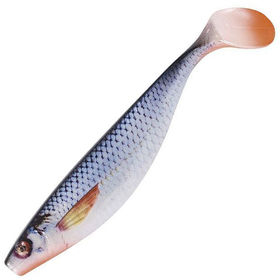 Силиконовая приманка Balzer Shirasu Bloody Tail UV (10см) Whitefish (упаковка - 10шт)